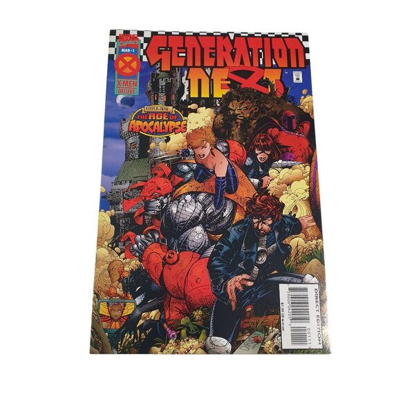 Generation Next Marvel March 1 X Men Deluxe Issue Bagged Boarded Graphic Novel - Picture 1 of 2